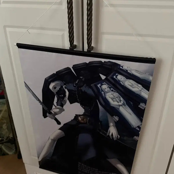 [BUNJANG] Persona 3 Thanatos Classic Scroll Tapestry / 페르소나3 타나토스 고전 족자봉 태피스트리