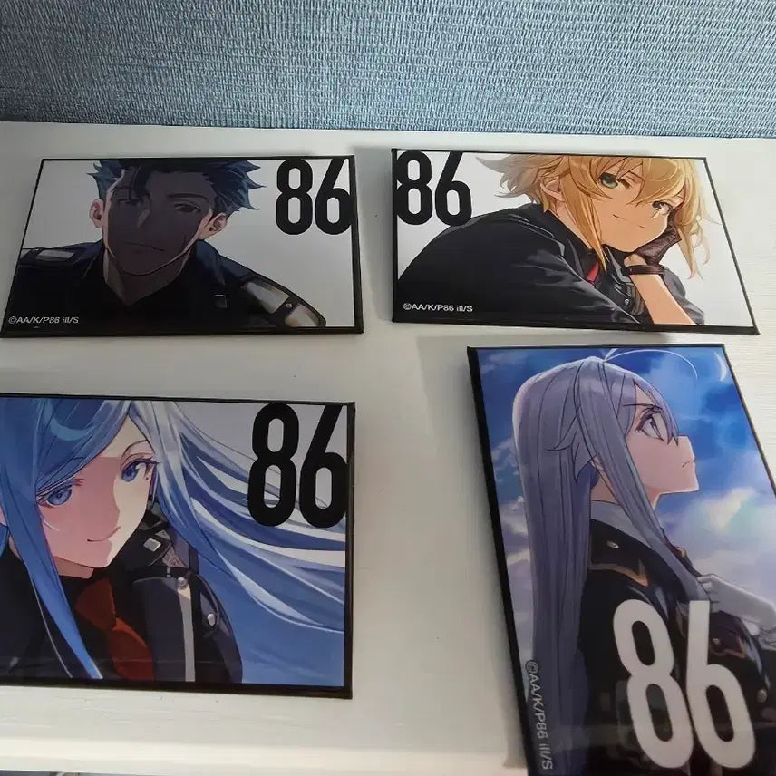 [BUNJANG] 86 Eighty-Six Badge Merchandise Bundle / 에이티식스 86 뱃지 굿즈 일괄