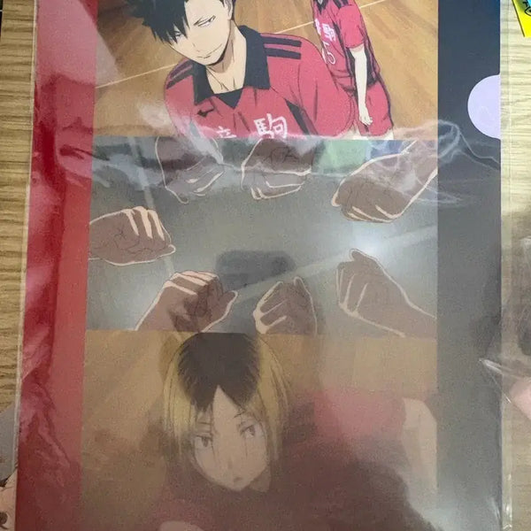 [BUNJANG] Haikyuu!! Nekoma High School Kenma Kuro L-Sized File Folder / 하이큐 네코마 L자파일