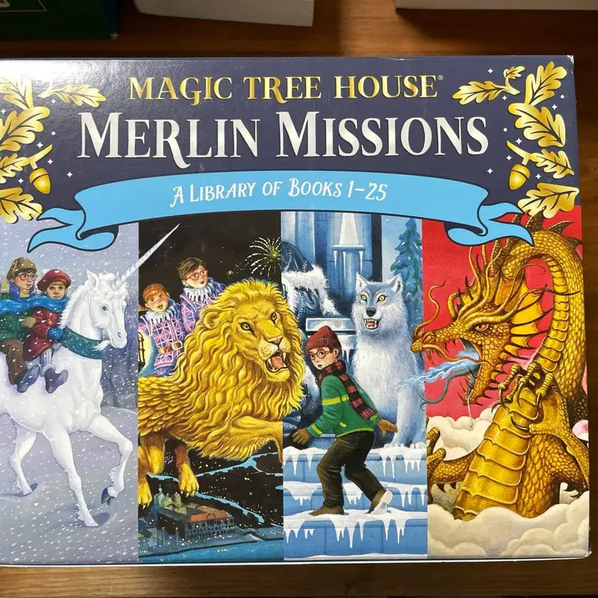 [BUNJANG] The Magic Tree House Merlin Missions 1-25 Set / 원서  매직 트리 하우스 머린 미션 1-25권 세트
