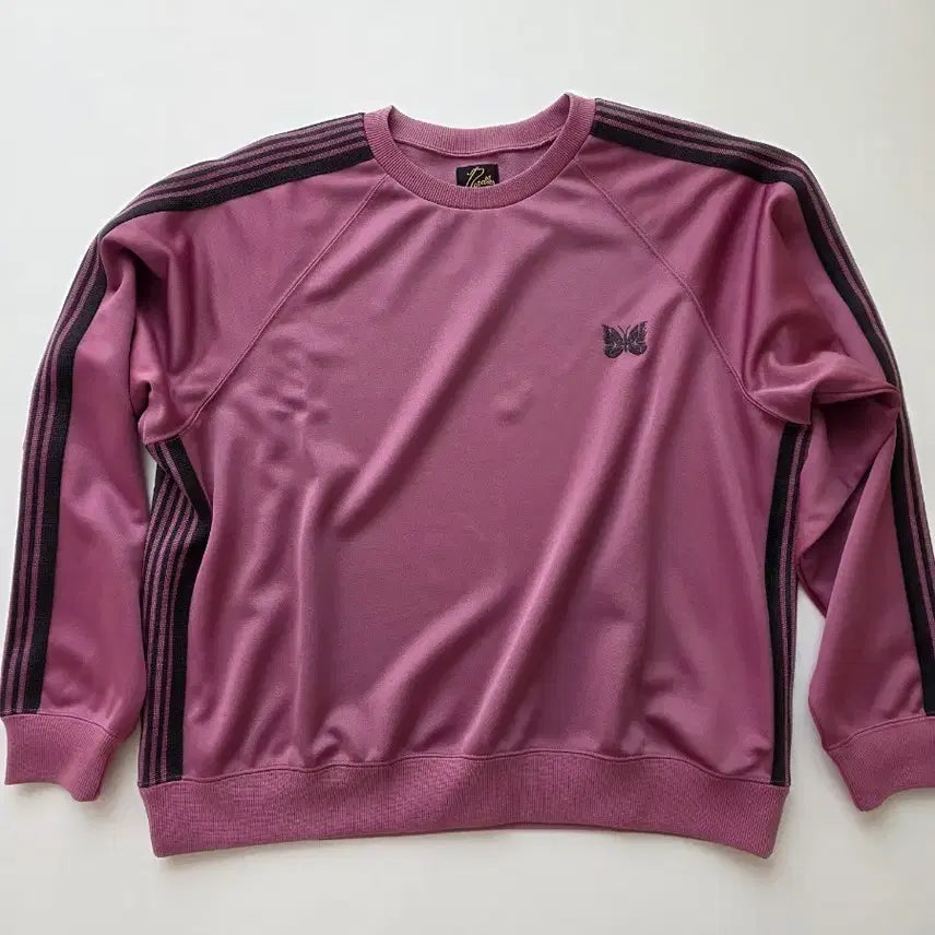 [BUNJANG] Needles Smoke Pink Track Set Up Jacket / 니들스 스모크핑크 트랙 셋업