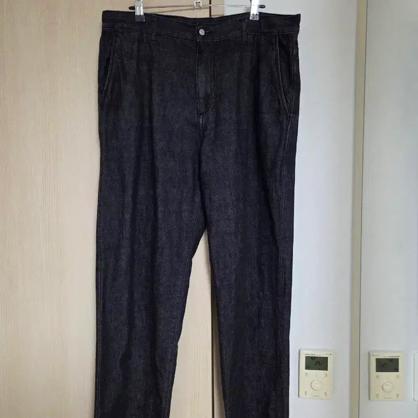 [BUNJANG] Pottery One Washed Comfort Denim Black Size 4 / 포터리 원워시드 컴포트 데님 블랙 4