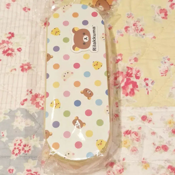 [BUNJANG] Rilakkuma Vintage Letterpress Pencil Case (Sealed) / 8/13(희귀 새상품)2014년 고전 리락쿠마 지함 필통
