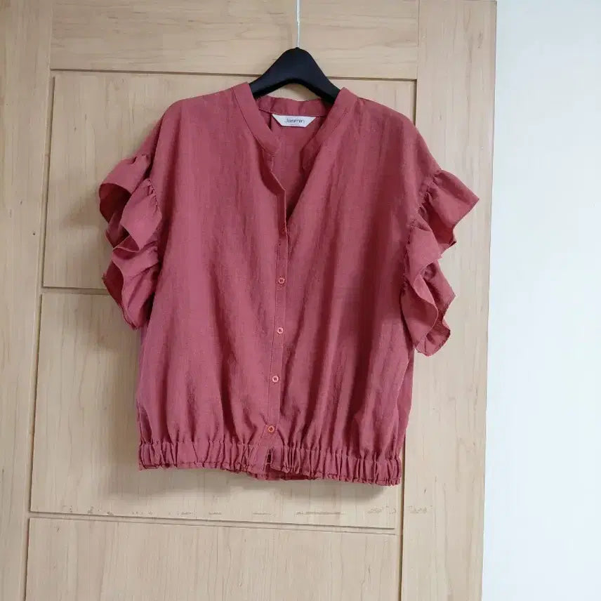 [BUNJANG] Jasmine Frill Blouse / 쟈스민프릴블라우스