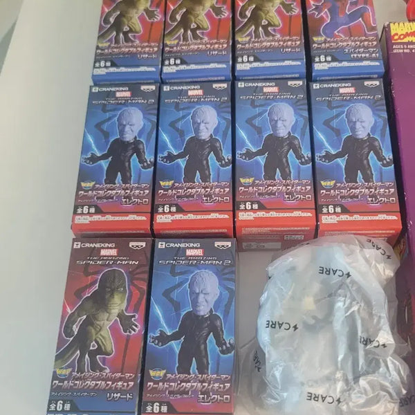 [BUNJANG] Banpresto Marvel Spider-Man World Collectable Figure Lizard/Electro / 반프레스토 마블 스파이더맨 월드 콜렉터블 피규어 리자드/일렉트로
