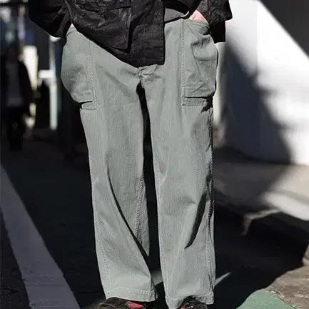 [BUNJANG] Blurhms Rootstock Cotton HBT 43 Pants Size 3 / [3] 블럼스 루트스탁 Cotton-HBT 43 Pants
