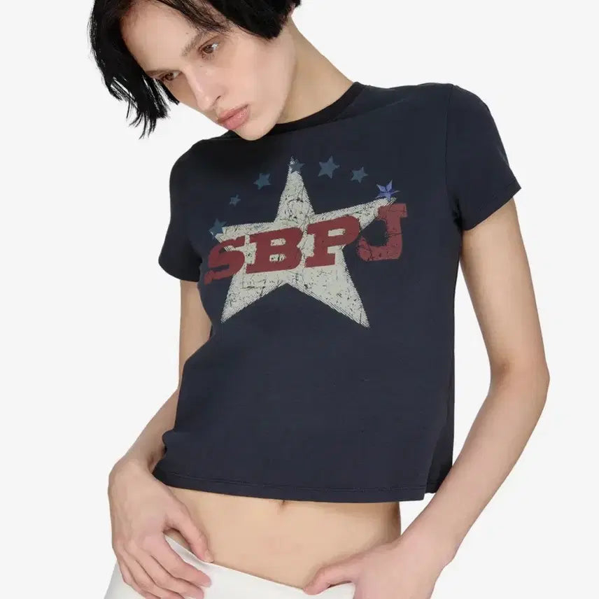 [BUNJANG] Sunburn Project SBPJ Short Sleeve T-Shirt / 썬번프로젝트 SBPJ 반팔