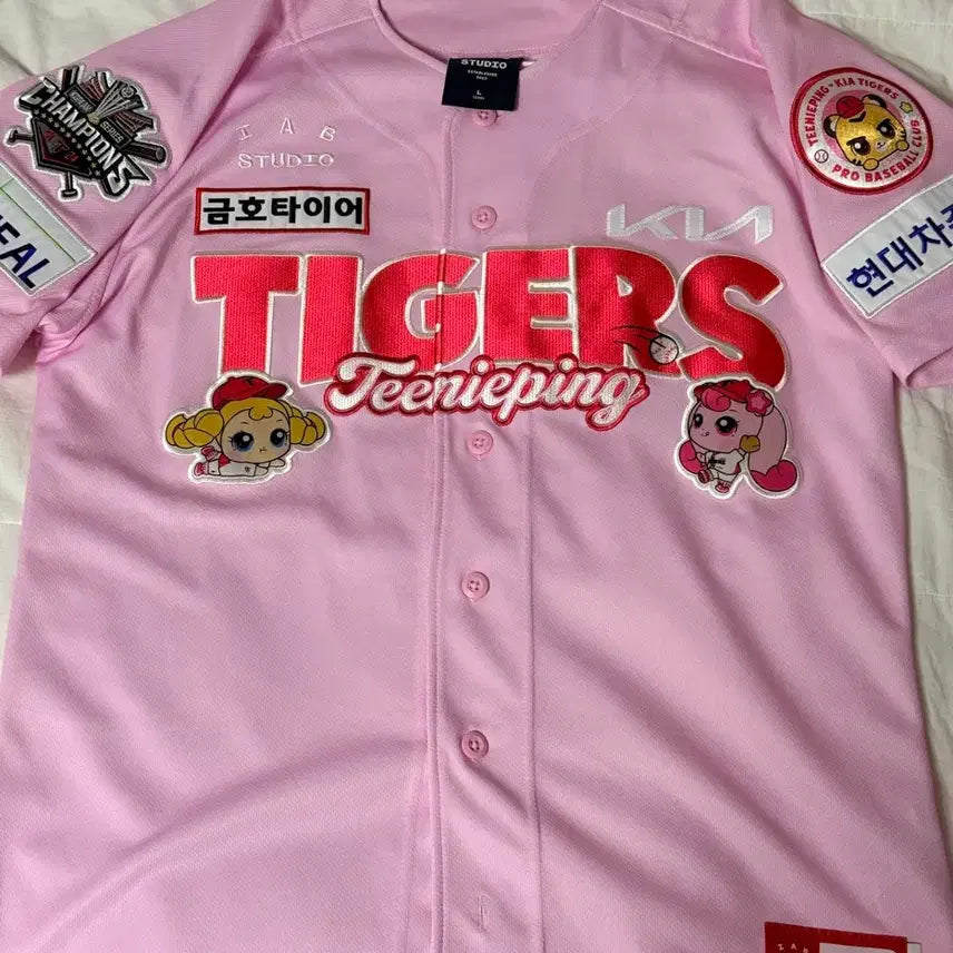 [BUNJANG] Kia Authetic Jersey Size 100 / 25 기아 티니핑 어센틱 100사이즈