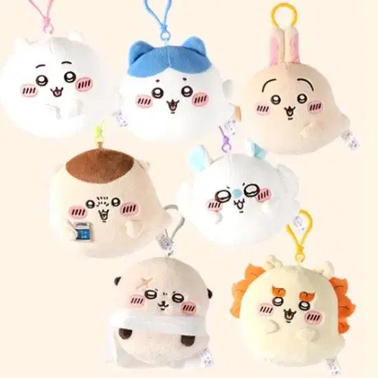 [BUNJANG] Chikawa Ghost Kurimanju Mascot Keychain / 유령 쿠리만쥬 후지티비 오다이바 치이카와 쿠리만쥬 유령의 숲 마스코트 키링