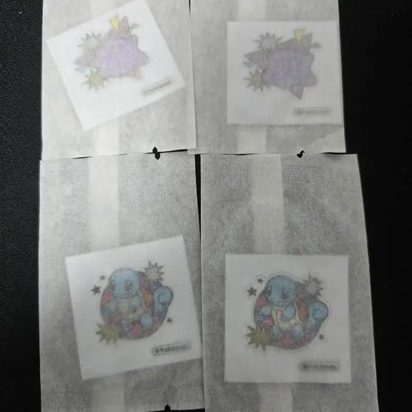 [BUNJANG] Olive Young Pokemon Sticker Set / 올리브영 선스틱 포켓몬 스티커 팝니다. (꼬부기 / 메타몽)