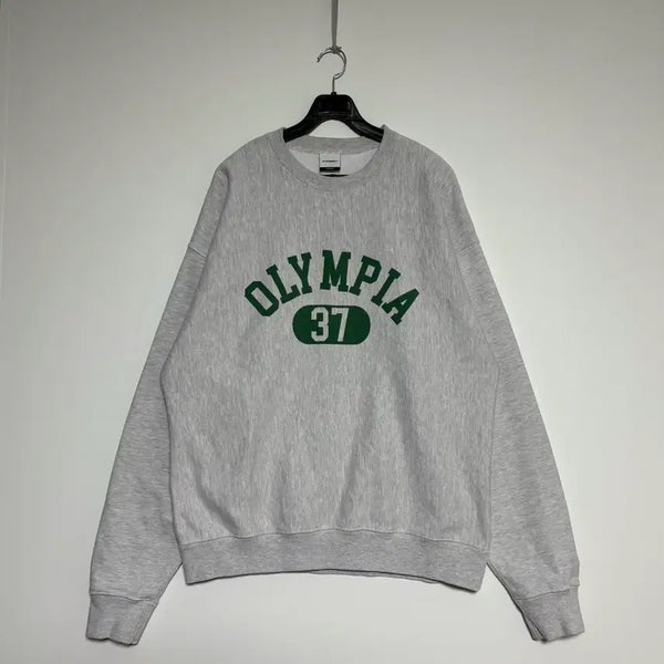 [BUNJANG] Outstanding Melange Grey Boxy Sweatshirt / 아웃스탠딩 맨투맨