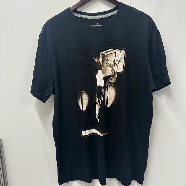 [BUNJANG] Nike Black Graphic T-Shirt Size 110 / [만원빈티지 최저가]나이키 블랙 반팔 그래픽 티셔츠 110