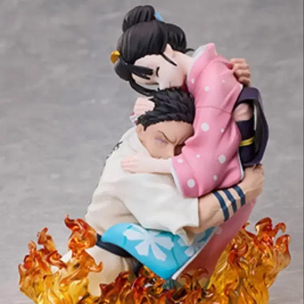 [BUNJANG] Demon Slayer: Kimetsu no Yaiba Mugen Train Blu-ray Aniplex Exclusive Hakuji & Koyuki Figure / 귀멸의 칼날 애니플렉스 무한성 블루레이 특전 하쿠지&코유키 피규어