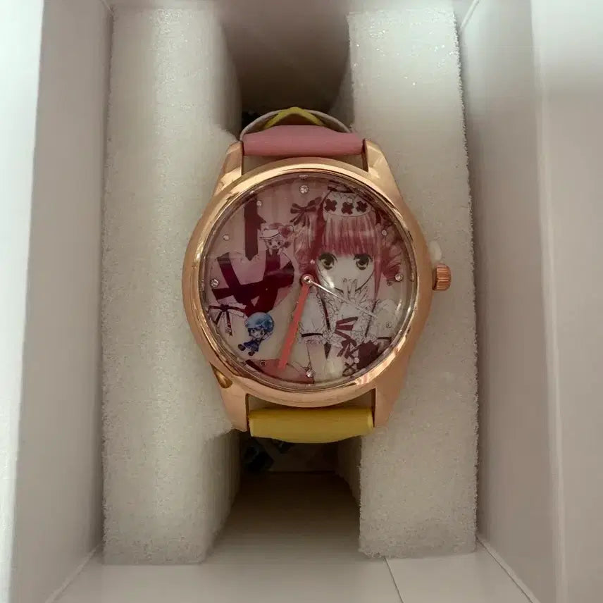 [BUNJANG] Shugo Chara! Amu Wristwatch / 캐릭캐릭체인지 캐캐체 손목시계 아무