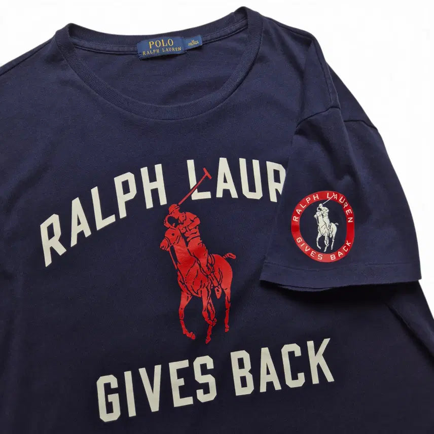 [BUNJANG] Polo Ralph Lauren Big Pony T-Shirt - Navy, Size M / [3일간 20%할인] [M] 폴로 랄프로렌 빅포니 반팔티셔츠