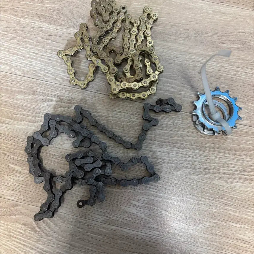 [BUNJANG] KMC Izumi KMC Sprocket Chainring Bundle Set / 픽시 체인,코락 세트판매 (이즈미,kmc)