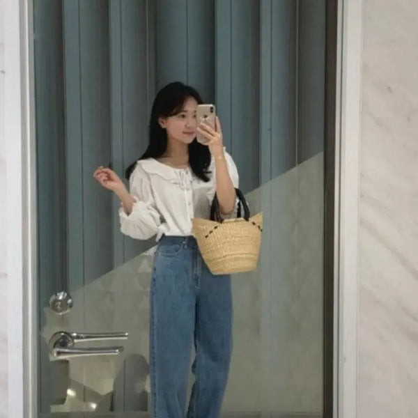 [BUNJANG] Shopbowl Flat Denim Jeans / 샵보울플랫데님s