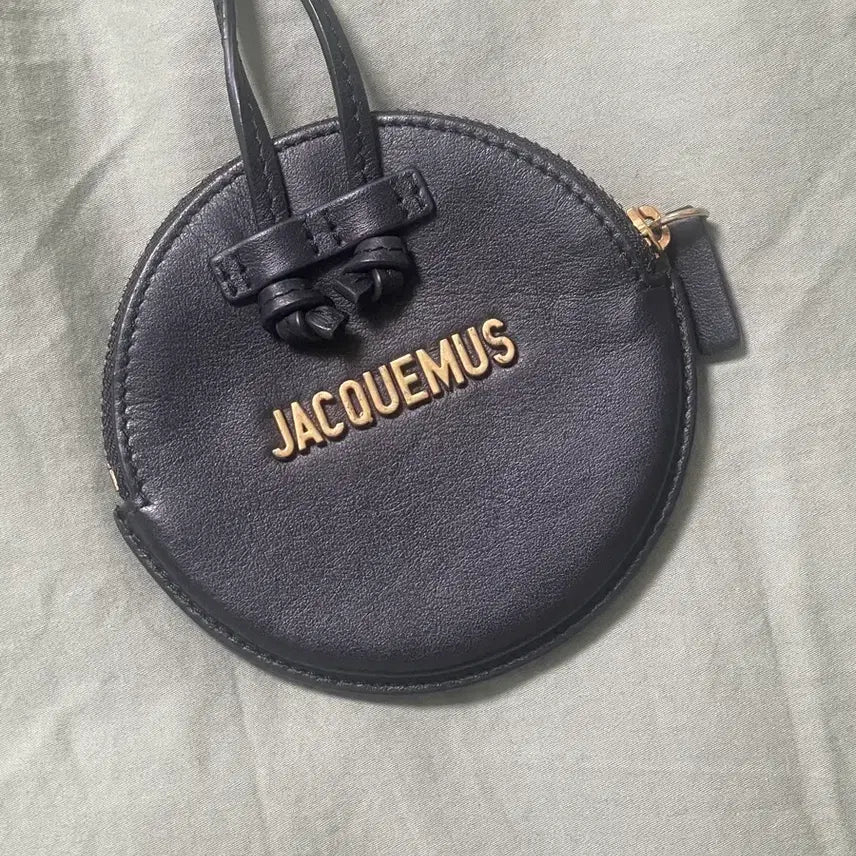 [BUNJANG] Jacquemus Round Coin Pouch Black / 자크뮈스 동그란 동전지갑 블랙