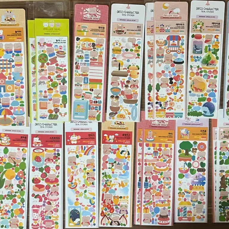 [BUNJANG] Sealed Sticker Bundle / 씰스티커처분15