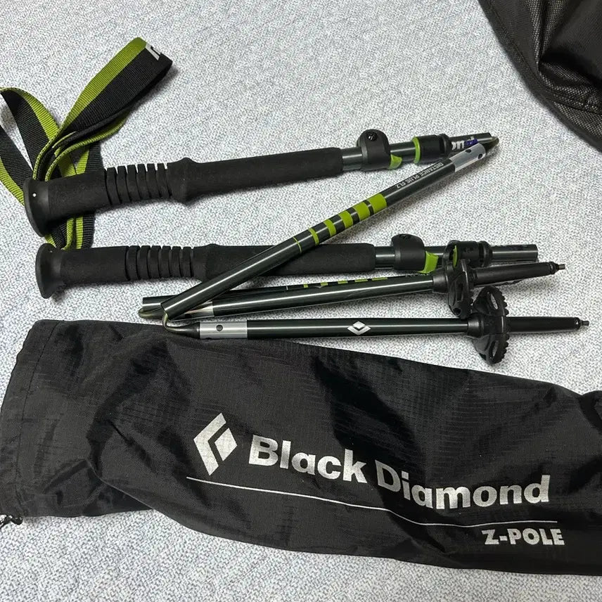 [BUNJANG] Black Diamond Z-Pole Trekking Poles (91cm) / 블랙다이아몬드 Z-POLE, 트레킹 스틱,91센치정도