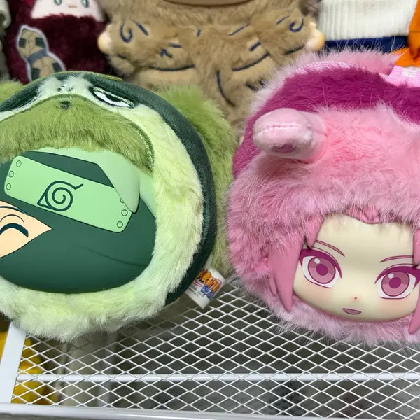 [BUNJANG] Naruto Sakura Kakashi Earphone Case Plush Set / 나루토 eaki 사쿠라 카카시 이어폰케이스 인형