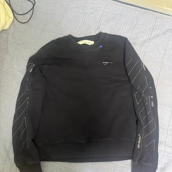 [BUNJANG] Off-White Sweatshirt / 오프화이트 맨투맨