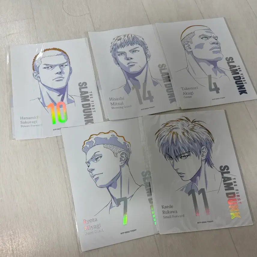 [BUNJANG] Slam Dunk Hologram Postcard Bundle Set / 슬램덩크 홀로그램 엽서 일괄 양도
