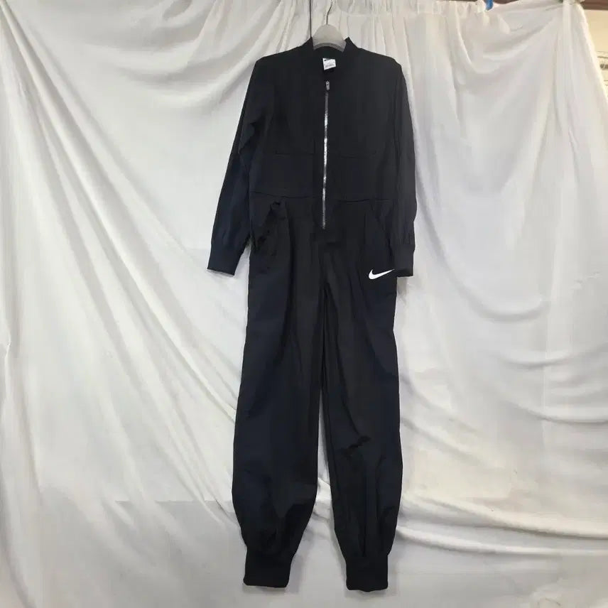 [BUNJANG] Nike Women's Black Jumpsuit Spring/Fall Size 75 (12-13 Years) / 키즈나이키 여성봄가을블랙 점프수트75(12~13)