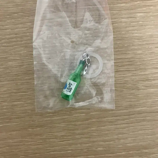 [BUNJANG] Chamisul Soju Bottle Gacha Keychain (Sealed) / (미개봉) 참이슬 소주병 키링 가챠
