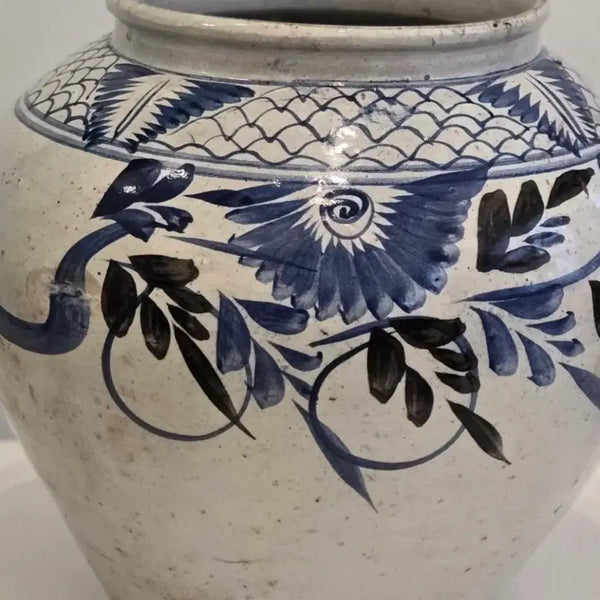 [BUNJANG] Large Haeju White Porcelain Jar with Multiple Inscriptions (Joseon Dynasty) / 추전] 조선후기 내부 다중명문 대형 해주백자