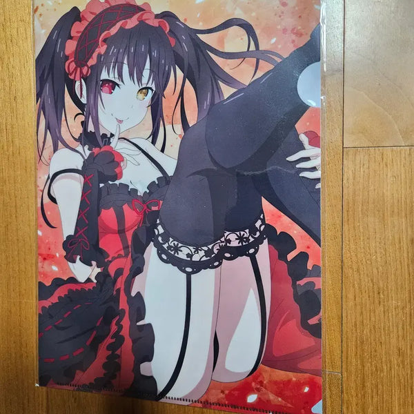 [BUNJANG] Date A Live Tokisaki Kurumi A4 Clear File / 데이트 어 라이브 데어라 토키사키 쿠루미 A4 클리어파일