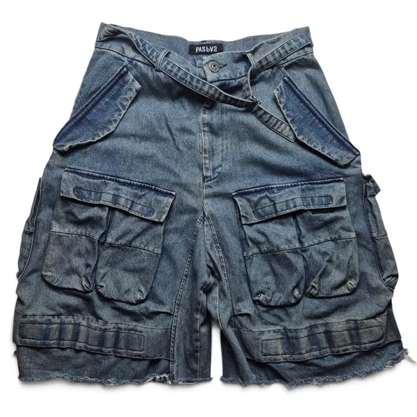 [BUNJANG] OURPAS 030 Wide Cargo Denim (Size M/32) / [3일간 20%할인] [32] 아워파스 030 와이드 카고 데님