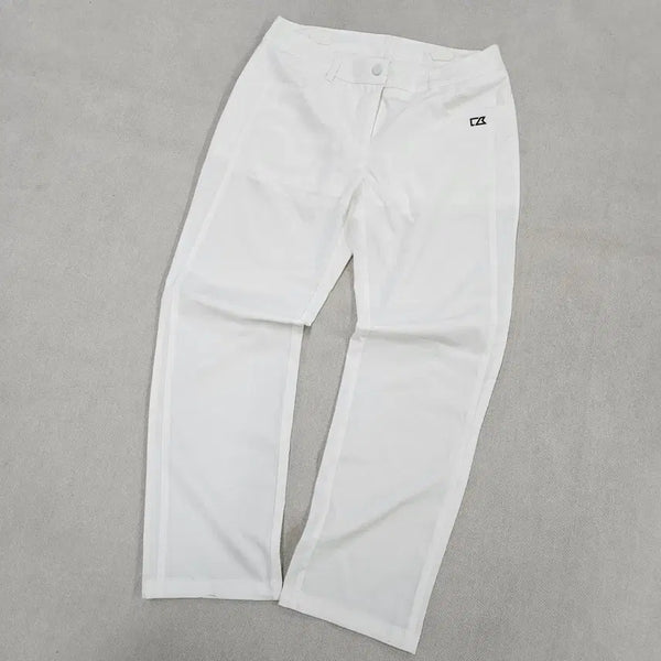 [BUNJANG] Cutter & Buck White Women's Golf Pants / 67 커터앤벅 화이트 여성 골프 바지 0611Y2