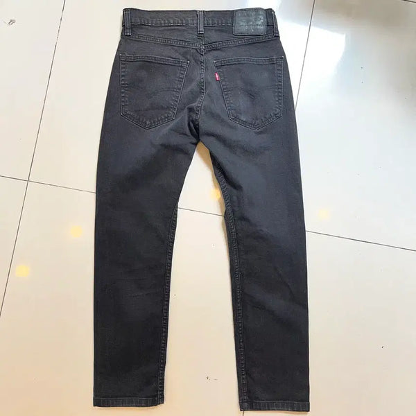 [BUNJANG] Levi's 502 Black Denim Jeans W30 L32 / 리바이스 502 데님 블랙진 W30 L32