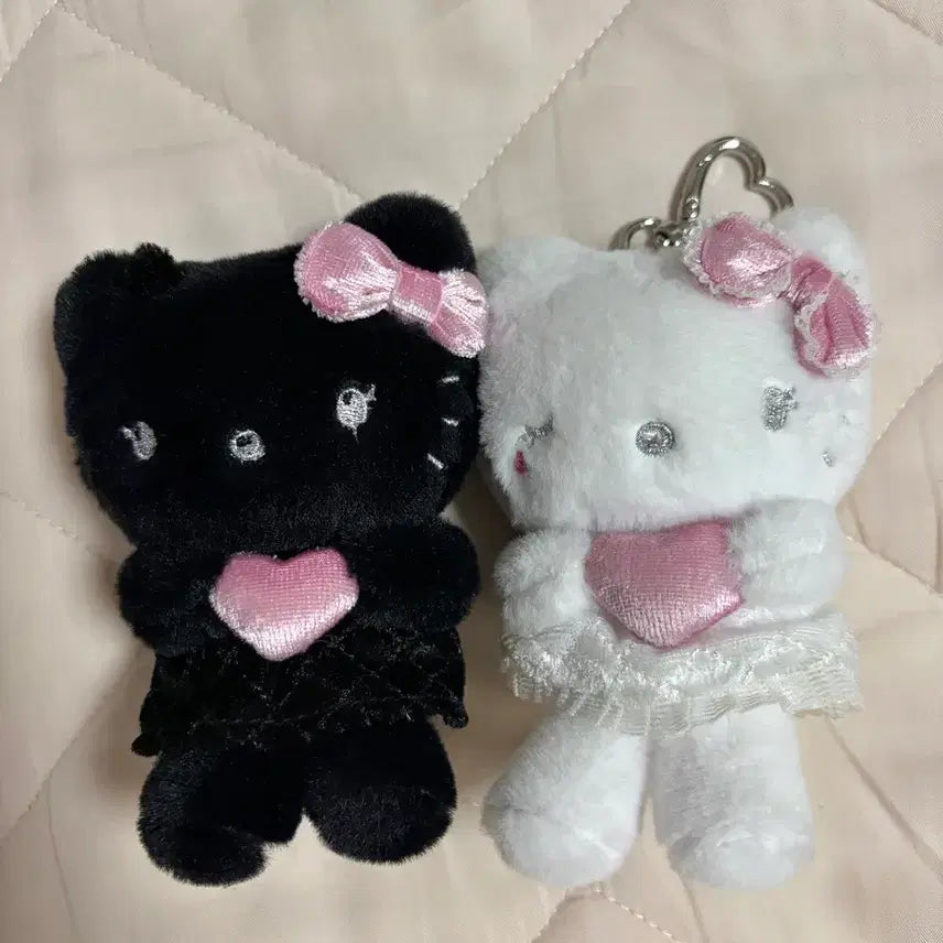 [BUNJANG] Sanrio Hello Kitty Angel/Devil Keyring Bundle Set / 헬로키티 천사/악마 키링