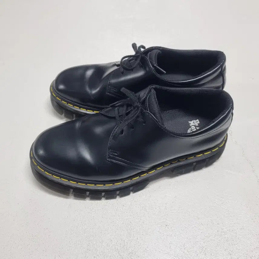 [BUNJANG] Dr. Martens Rikard 3-Eye Black Smooth Leather Boots US 9 / 닥터마틴 RIKARD 3홀 블랙 - 270 (US9)      닥마 DR.MARTENS