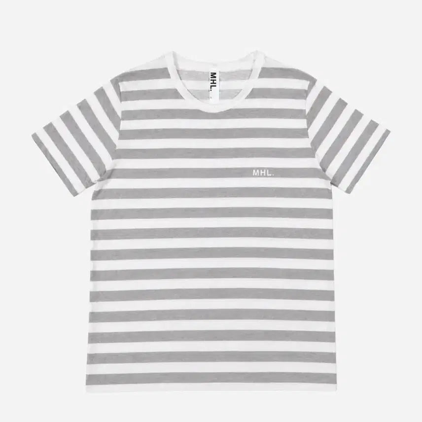 [BUNJANG] MHL. Margaret Howell Border Logo Cotton T-Shirt / MHL 마가렛 호웰 로고 티셔츠