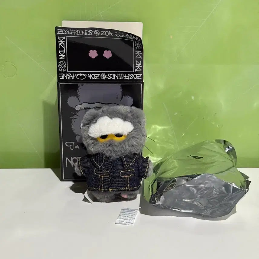 [BUNJANG] Joah Friends Joah Crown Edition Denim Doll Keychain / 조앤프렌즈 조아 크라운 에디션 인형 키링 데님