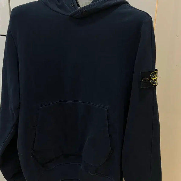 [BUNJANG] Stone Island Navy Hooded Sweatshirt S / 25fw 스톤아일랜드 네이비 후드티 S