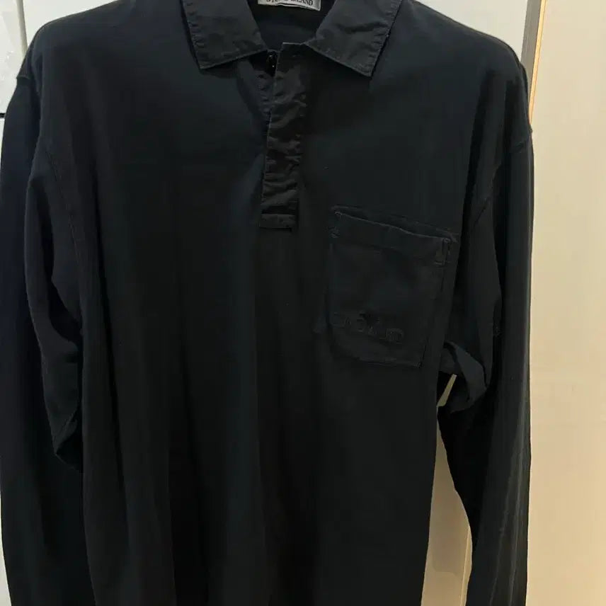 [BUNJANG] Stone Island 24FW Long Sleeve Polo Shirt / 24fw 스톤아일랜드 긴팔카라티 105