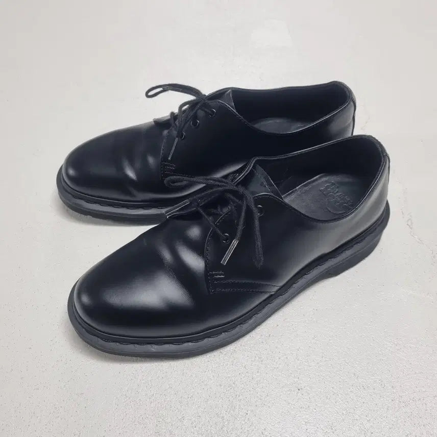 [BUNJANG] Dr. Martens 1461 Mono Black Leather Shoes US 9 (270) / 닥터마틴 1461 모노 블랙 - US9 (270)      닥마 DR.MARTENS