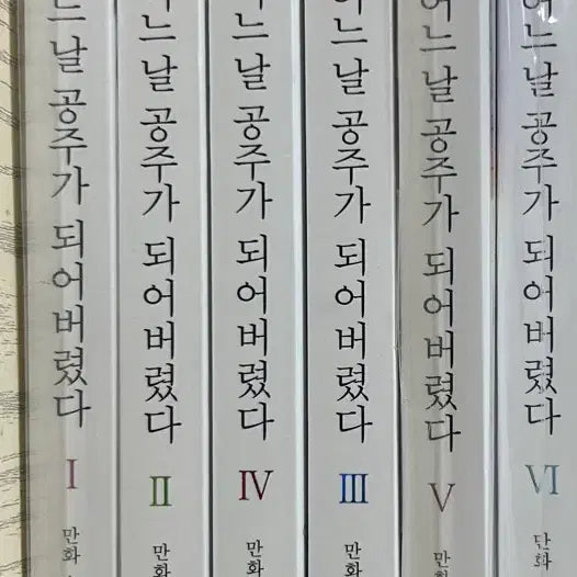 [BUNJANG] Suddenly Became a Princess One Day Manhwa Vol. 1-5 / 어공주 어느 날 공주가 되어버렸다 만화책 단행본 팔아요