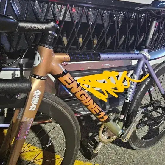 [BUNJANG] Engine11 Golden Chaos Custom Build Bicycle / 엔진11 골든카오스