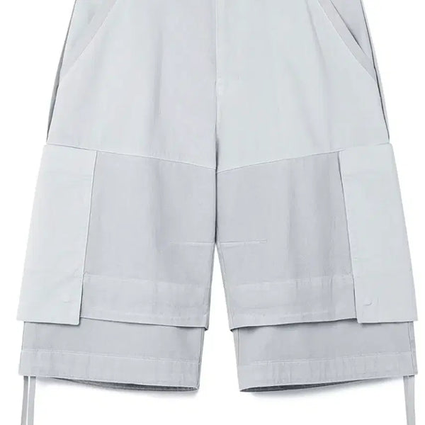 [BUNJANG] SYMM Double Layer Shorts Light Grey Size 1 / SYMM Double Layer Shorts (Light Grey) 1
