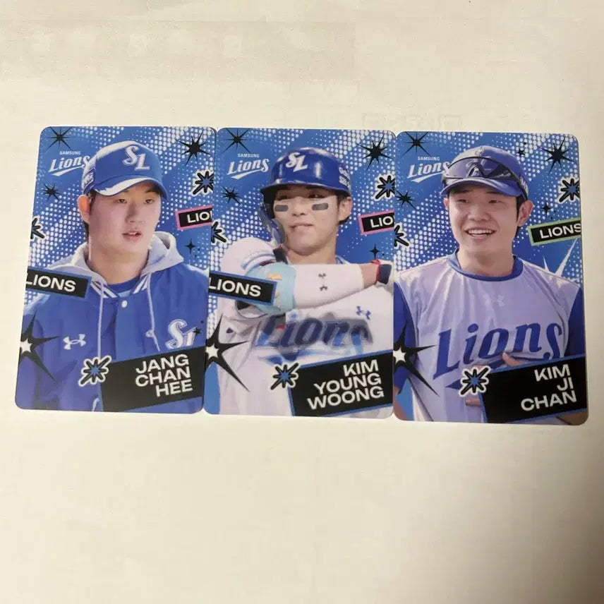 [BUNJANG] Samsung Lions Baseball Player Photocards / 삼성라이온즈 포카 판매