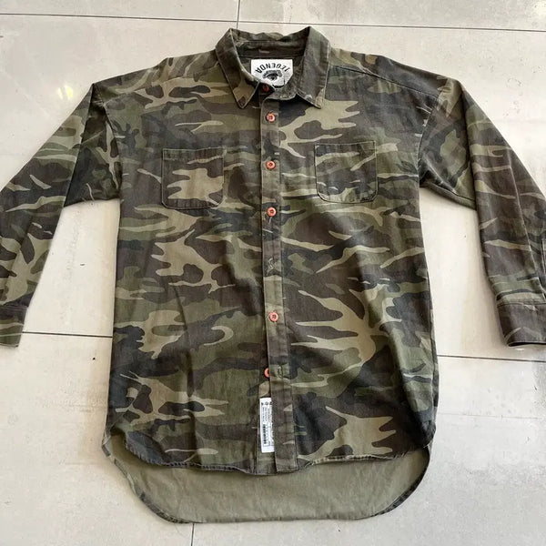 [BUNJANG] Legenda Tokyo Camo Shirt Size S / Legenda 도쿄 카모 셔츠 S/90