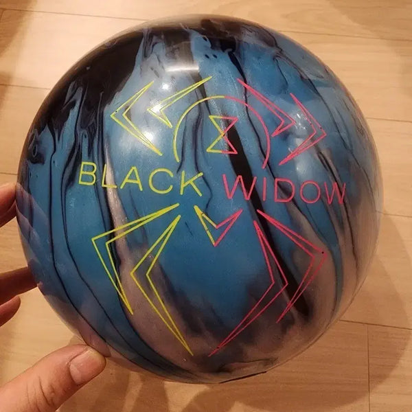 [BUNJANG] Black Widow Mania Hybrid 14lb Bowling Ball / 블랙위도우 매니아 하이브리드14p 투핑거 투핸드 덤리스