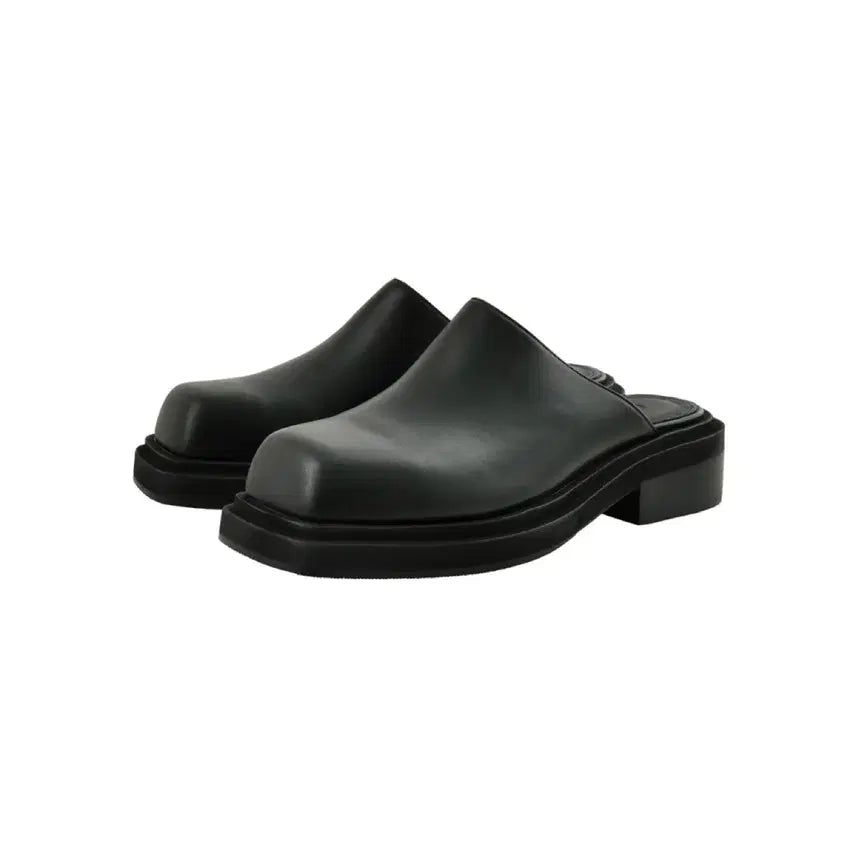 [BUNJANG] Brownyard Leather Mule Shoes / [240] 브라운야드 레더 뮬