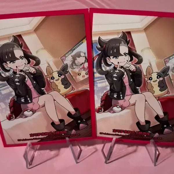 [BUNJANG] Pokemon Card "Maria & Morpeko" "Illustration Sleeves" / 포켓몬 카드 "마리와 모르페코" "일러스트 슬리브" 소량판매