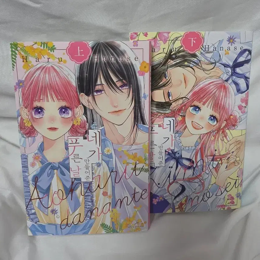 [BUNJANG] Ne-ga Mandeul-eon Pur-eun Nal Vol. 1-2 First Edition / 네가 만들어준 푸른 날 1-2권 초판